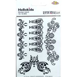 Tattoos Stickers Black Art 3 Jb Stationers Black tattos hellokids