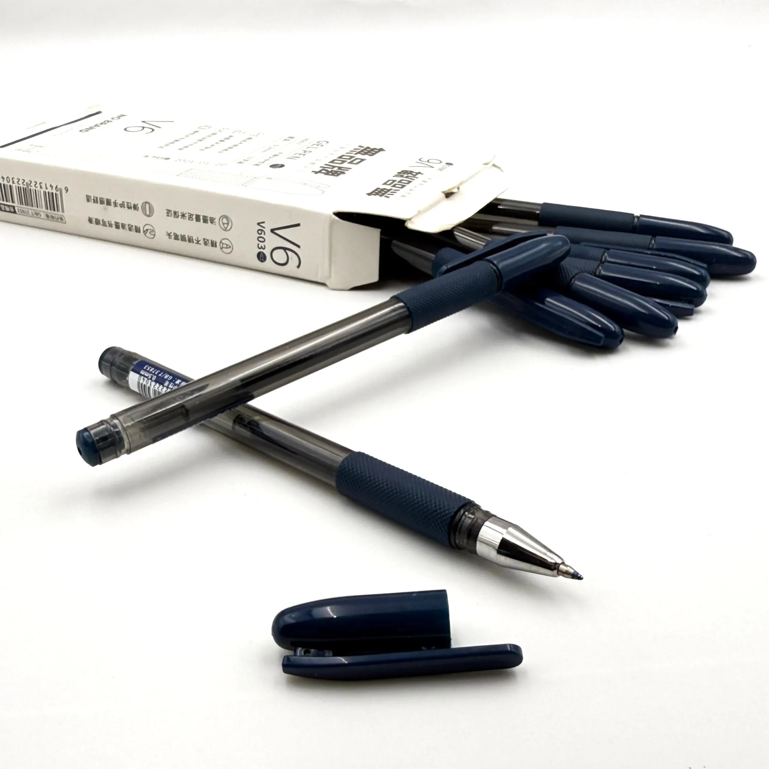 Ball Liner V6 Gel Pen 12 pcs 0.5mm for Student Office School Stationery Supplies 2 Jb Stationers Ball Liner Gel Pen V6