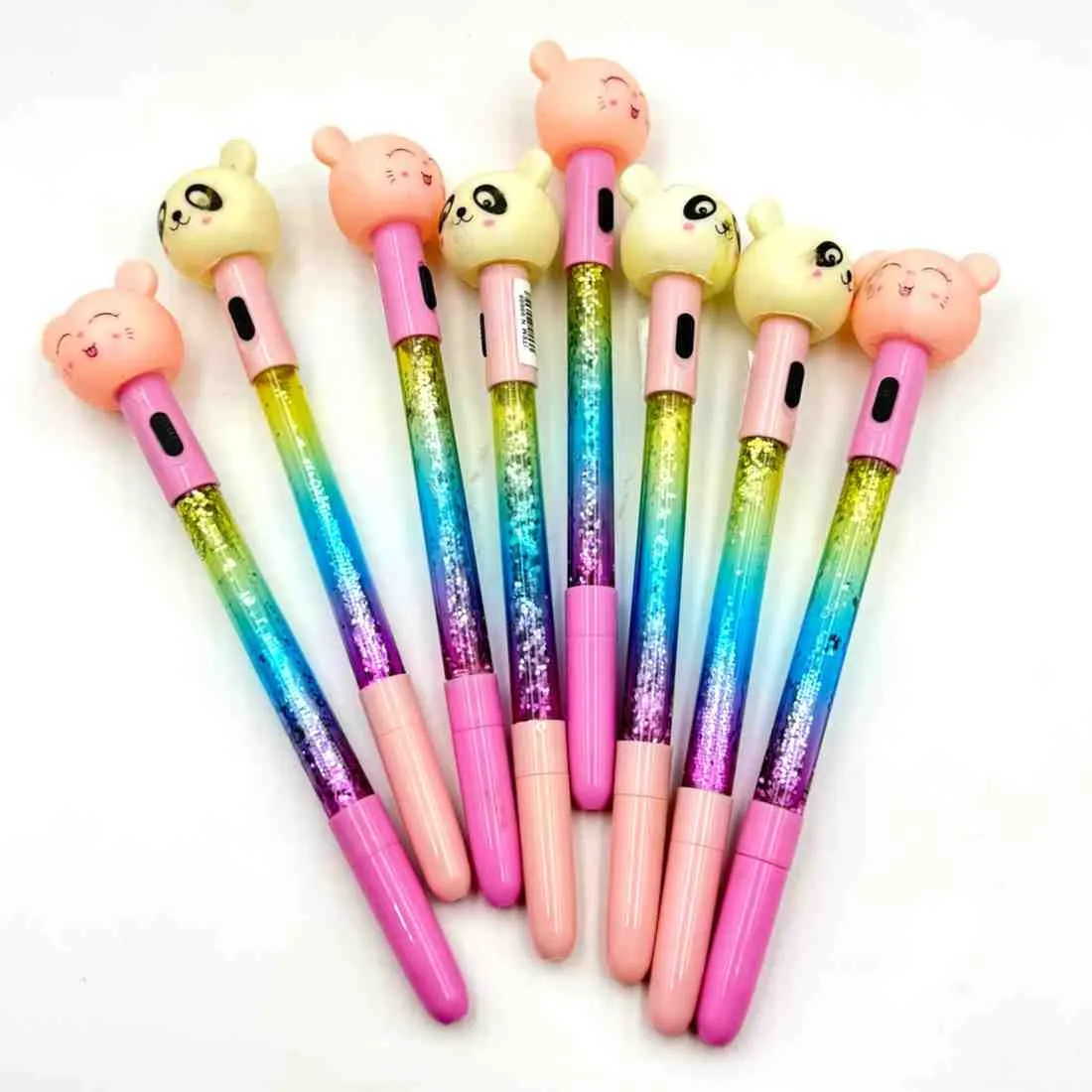 Sparkles Glitter LED Gel Pen Amazing Gift for girls and kids 1 Jb Stationers Sparkles Cat Pen