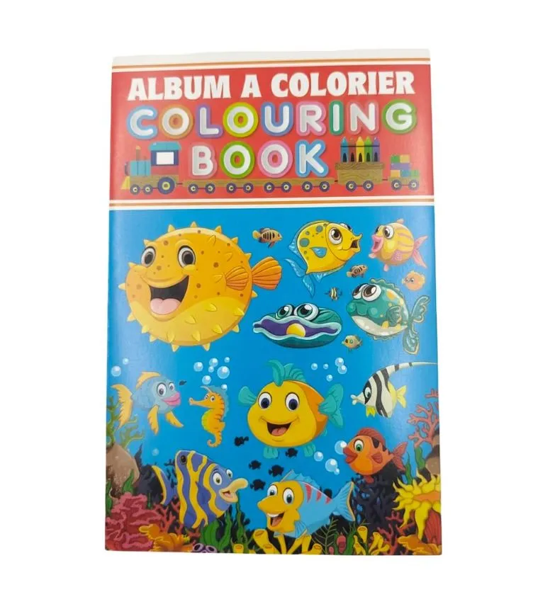 Animal and Fish Themed Children's Coloring Book 1 Jb Stationers Children coloring book