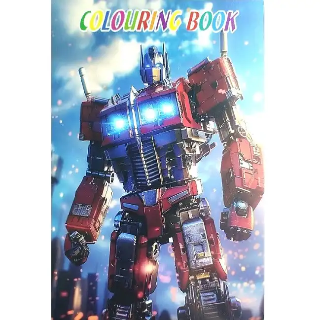 Children's Character Coloring Book with Stickers - Fun Art & Fashion Activity for Kids 4 Jb Stationers Children's Character Coloring Book with Stickers