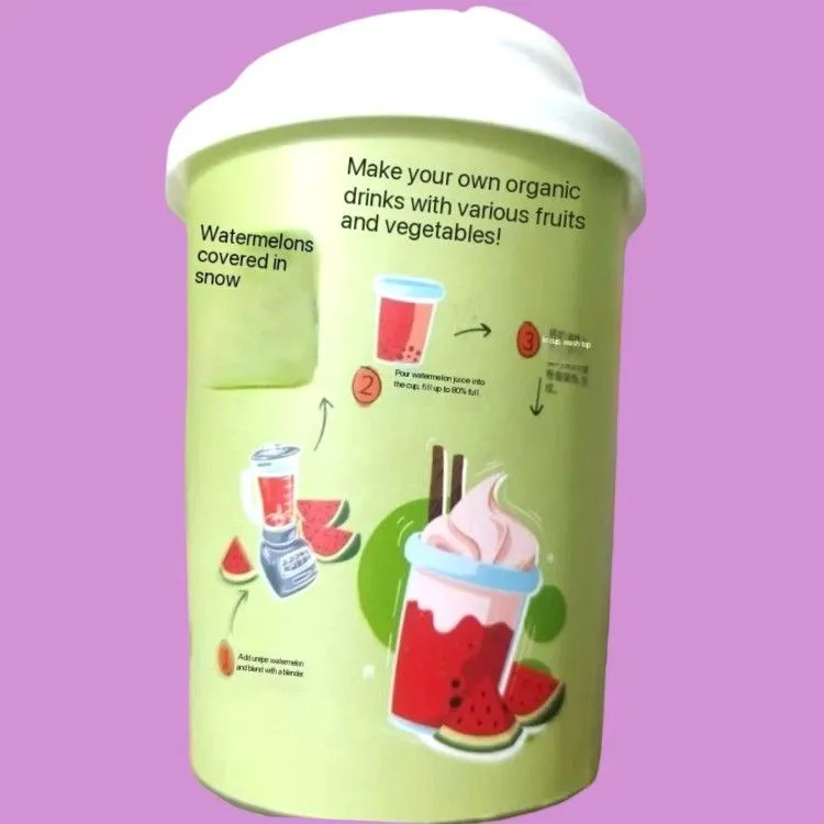 "Little Flower Farmer" Organic Plant Growing Cup – Grow Mint, Strawberry, Watermelon, Persimmon 6 Jb Stationers Organic Plant Growing Cup