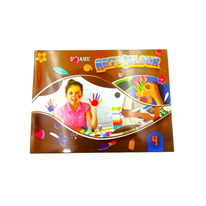 Dynamic Art & Colour Book (Levels 1–4) – 6-in-1 Creative Activity Book for Kids 4 Jb Stationers Dynamic Arts & Colour Book