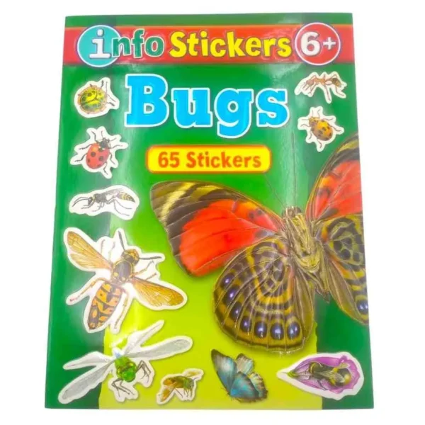 Info Stickers Educational Activity Books