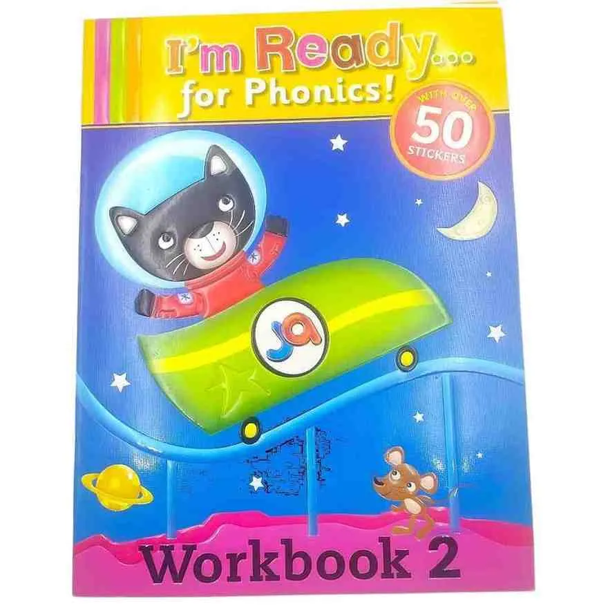 Phonics Early Learning Activity Book with 50+ Stickers 2 Jb Stationers Early Learning Activity Book