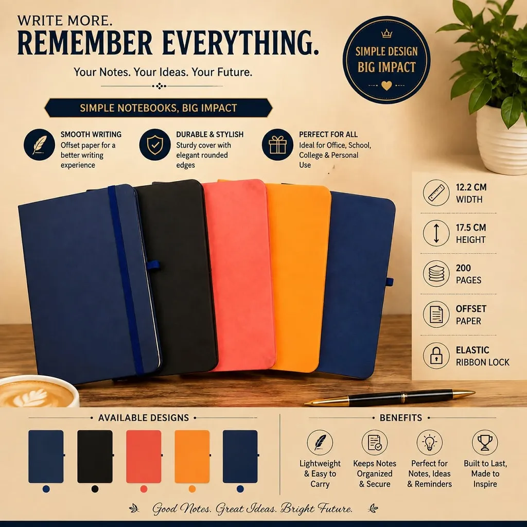 Premium Classic A5 Diary 1 Jb Stationers Premium Classic Diary