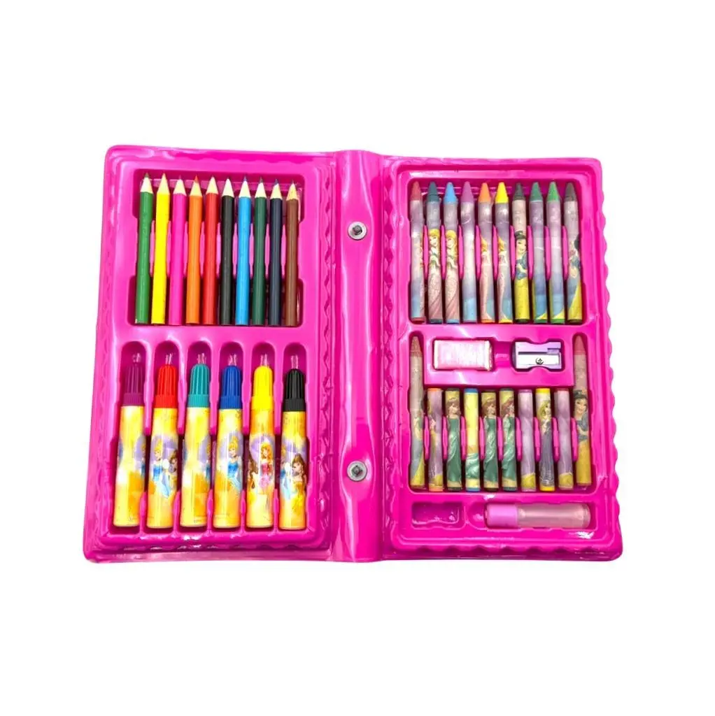 Kids Art & Coloring Stationery Set – 2-in-1 Pencil, Crayon & Marker Kit 1 Jb Stationers Art & Coloring Stationery Set