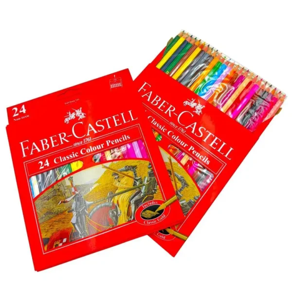 Faber Castell 24 Classic Colour Pencils Set