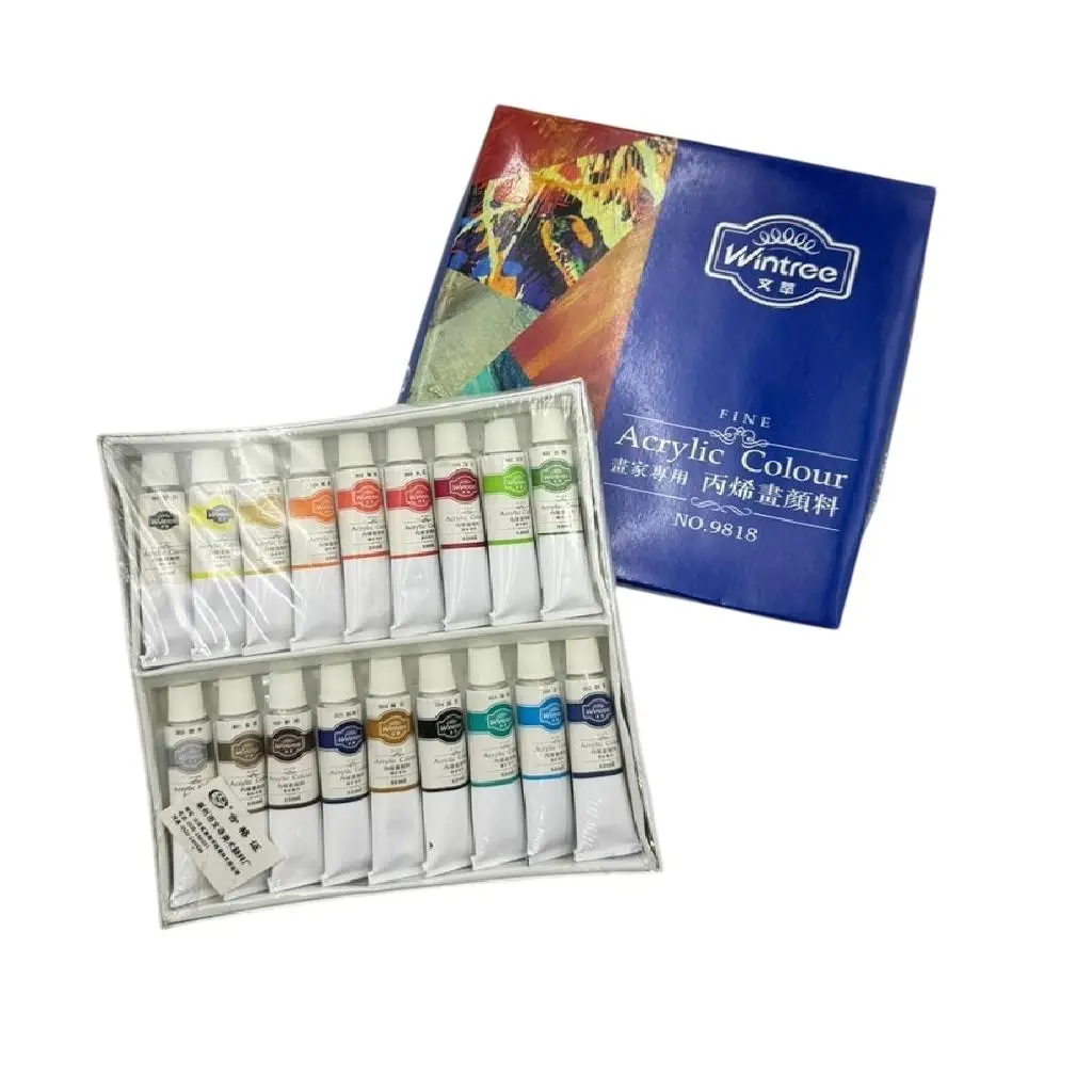 Fine Acrylic Colour Set 1 Jb Stationers Fine Acrylic Colour Set