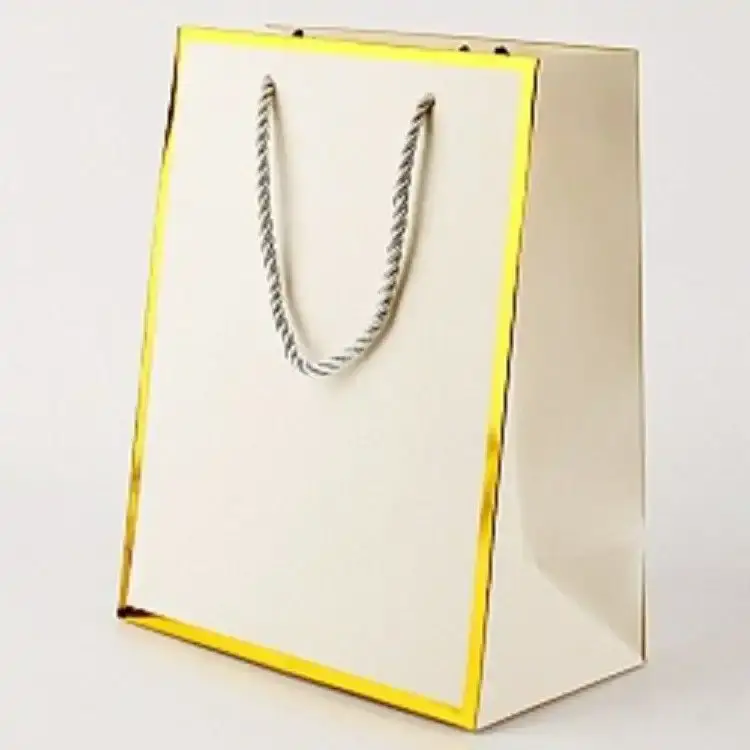 Luxury Glossy Gift Bags with Golden Border 4 Jb Stationers Glossy Gift Bags