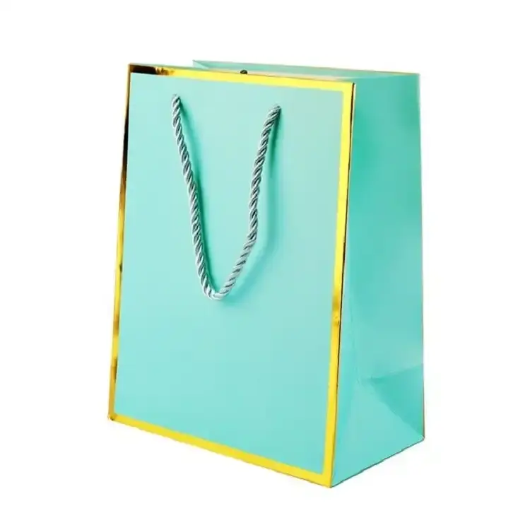 Luxury Glossy Gift Bags with Golden Border 2 Jb Stationers Glossy Gift Bags