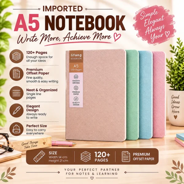 Premium A5 Notebook