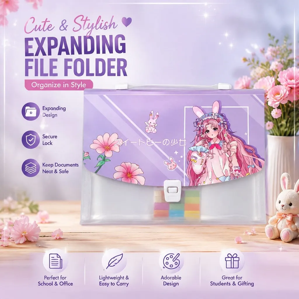 Expanding File Folder Multi Pocket Document Organizer 1 Jb Stationers Expanding File Folder