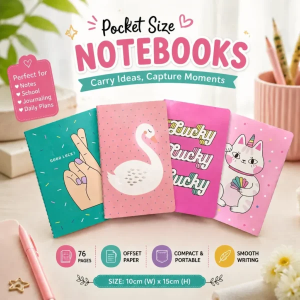 Cute Pocket Notebooks