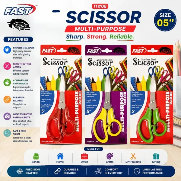 FAST Multi Purpose Scissor 5"