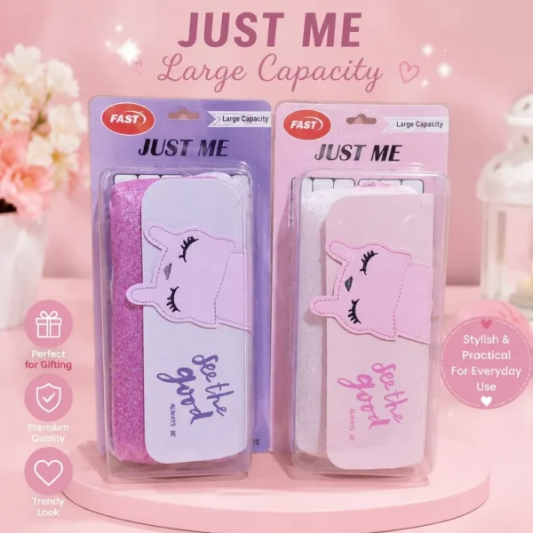 Home 21 Jb Stationers FAST Glitter Cat Pencil Pouch