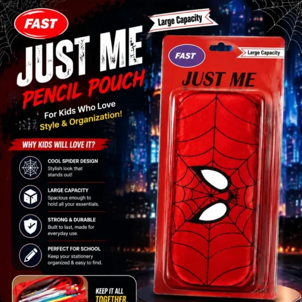Home 25 Jb Stationers FAST Spider Web Pencil Pouch