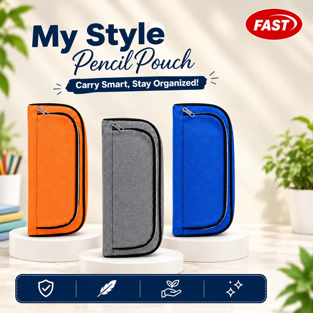 FAST My Style Classic Pencil Pouch 1 Jb Stationers FAST My Style Classic Pencil Pouch