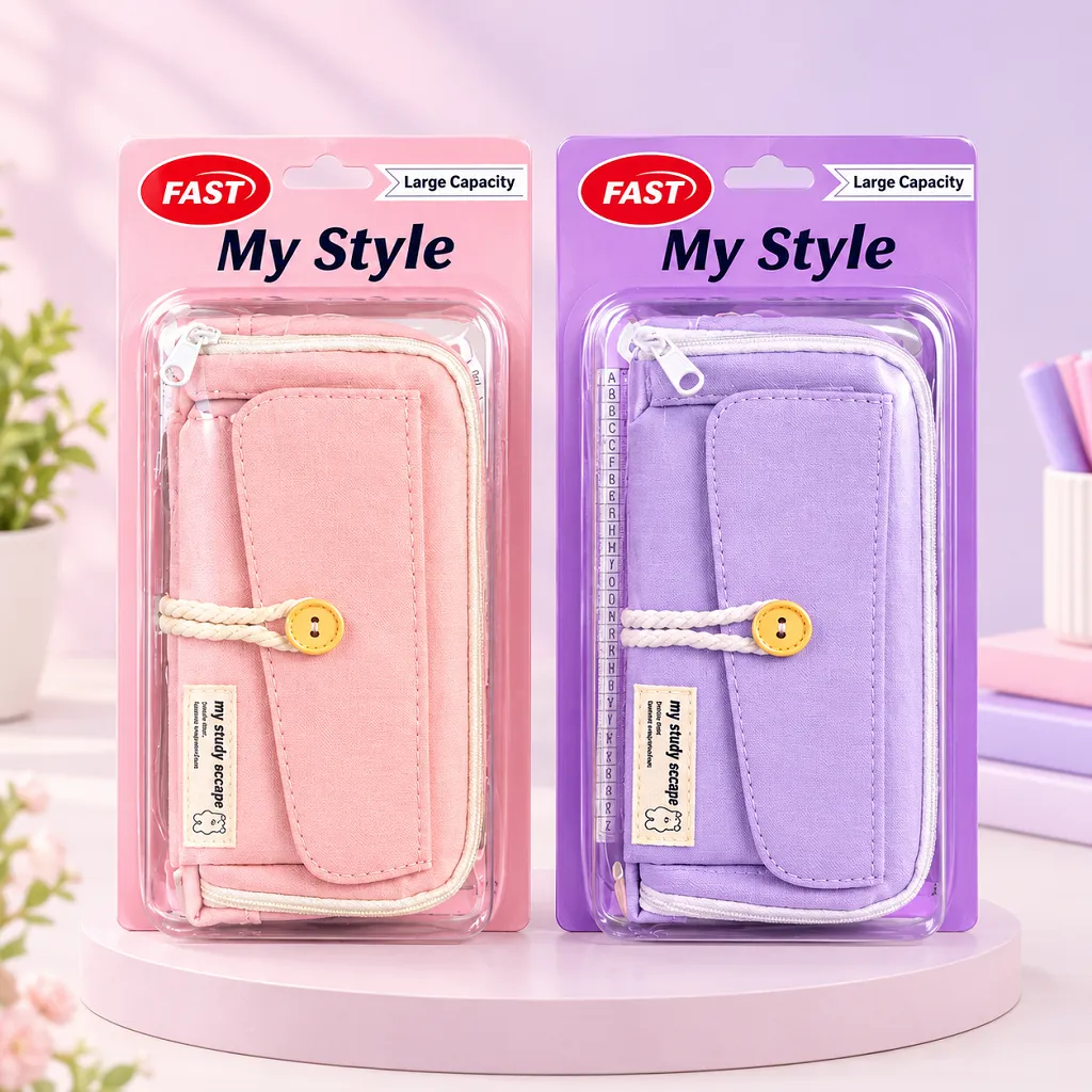 FAST My Style Pastel Pencil Pouch 1 Jb Stationers FAST My Style Pastel Pencil Pouch