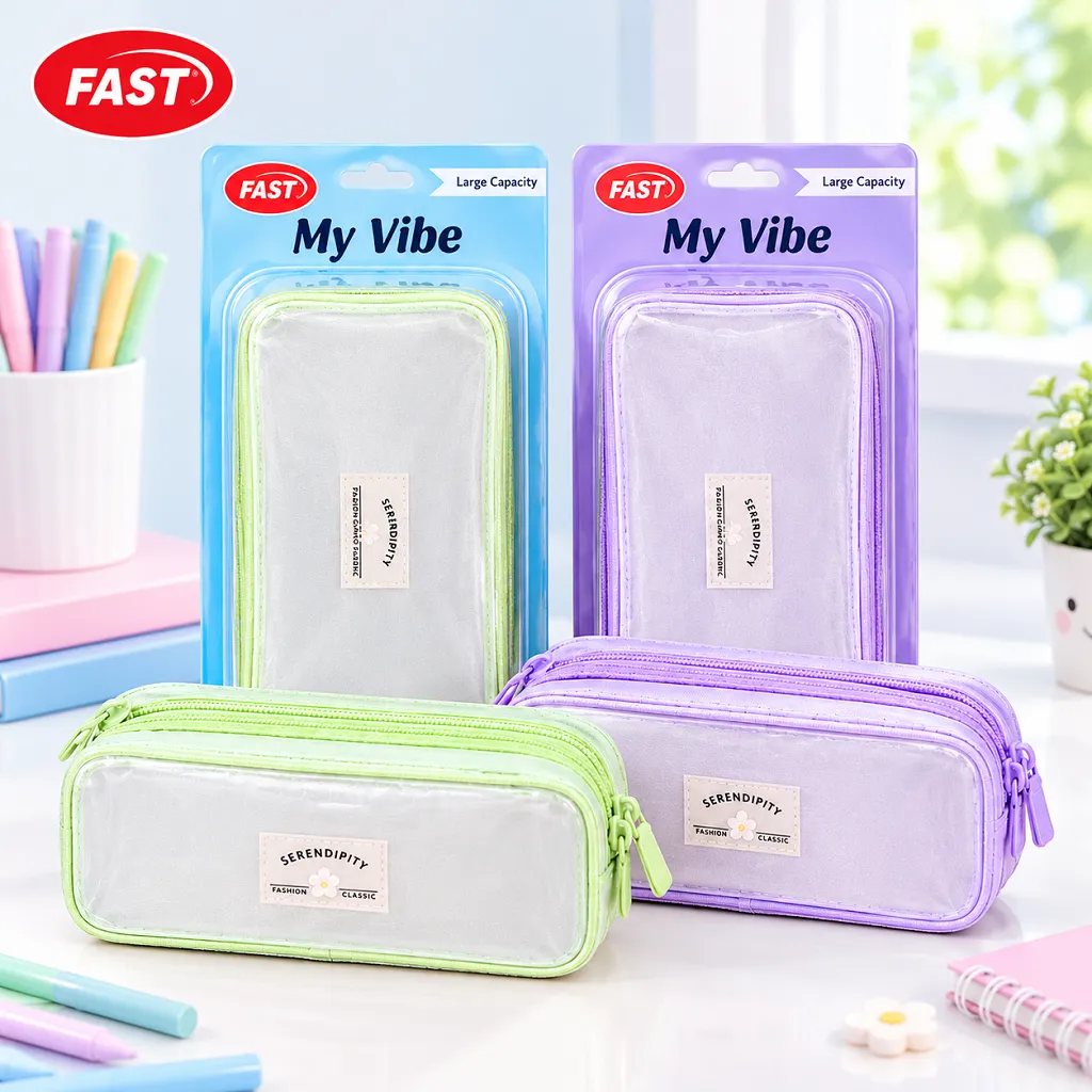 FAST My Vibe Pastel Pencil Pouch 1 Jb Stationers FAST My Vibe Pastel Pencil Pouch