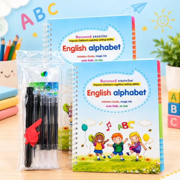 Home 18 Jb Stationers 4 Pcs Magic Ink Copybooks for Kids